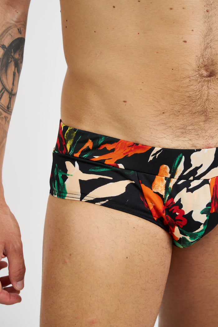 Slip vita bassa in lycra stampata M11Shop | M11 Shop