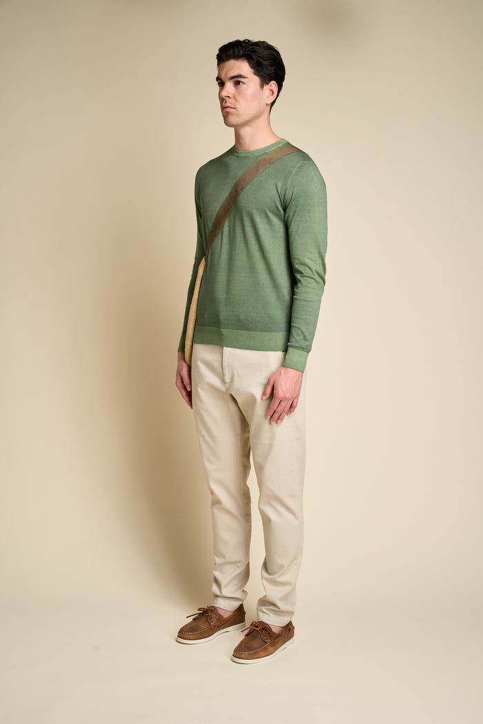 Girocollo 100% cotone a maniche lunghe Masq | M11 Shop