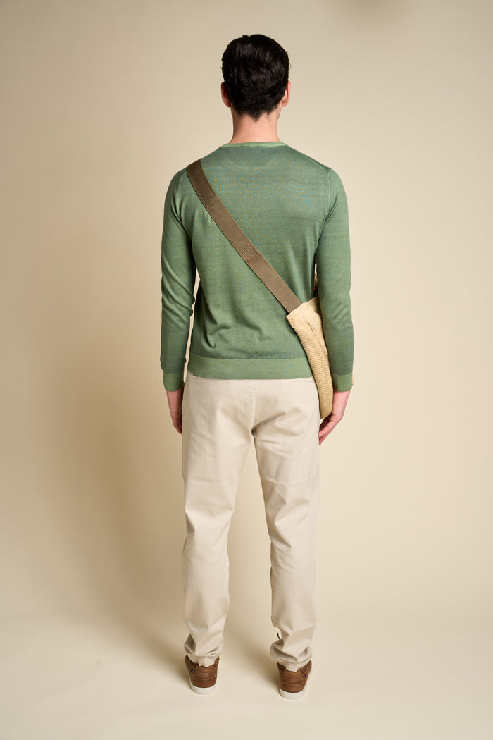 Girocollo 100% cotone a maniche lunghe Masq | M11 Shop