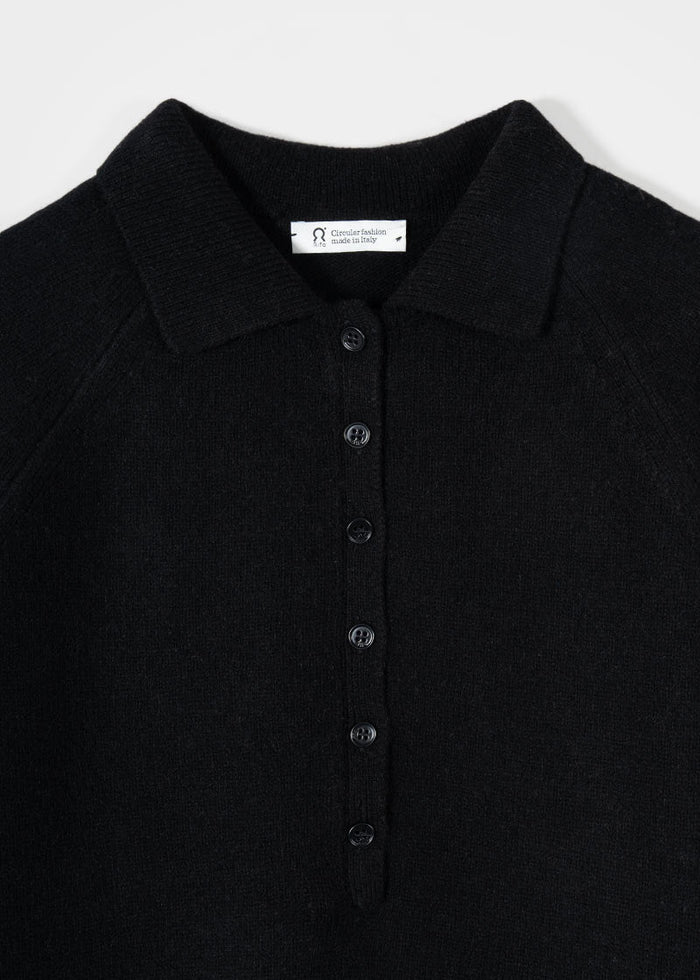 Demetra Rifò Wool Polo Shirt | M11 Shop