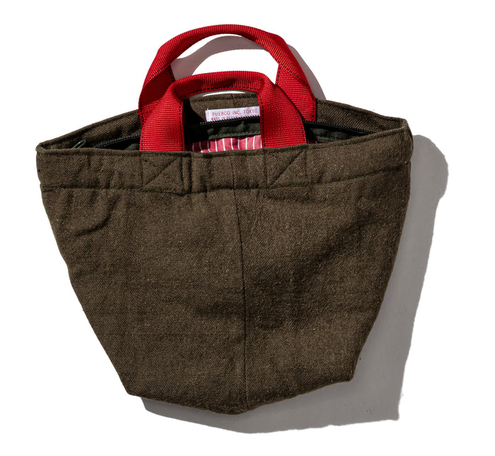 Borsa Tote in lana con zip Edizione limitata Puebco | M11 Shop