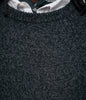 Merz b. Schwanen Men's Merino Wool and Cashmere Blend Crew Neck Sweater | M11 Shop