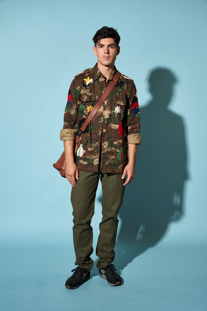 Jeans Army Green Duck Naked & Famous | M11 Shop