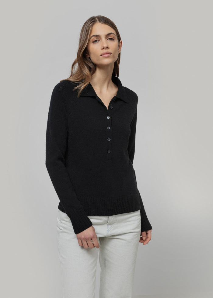 Demetra Rifò Wool Polo Shirt | M11 Shop