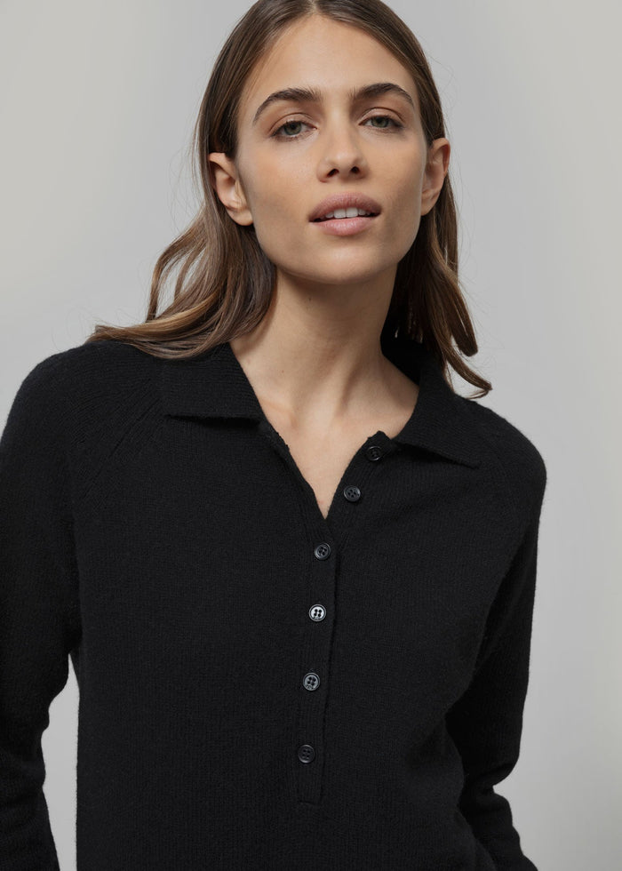 Maglia a polo in lana Demetra Rifò - M11 Shop