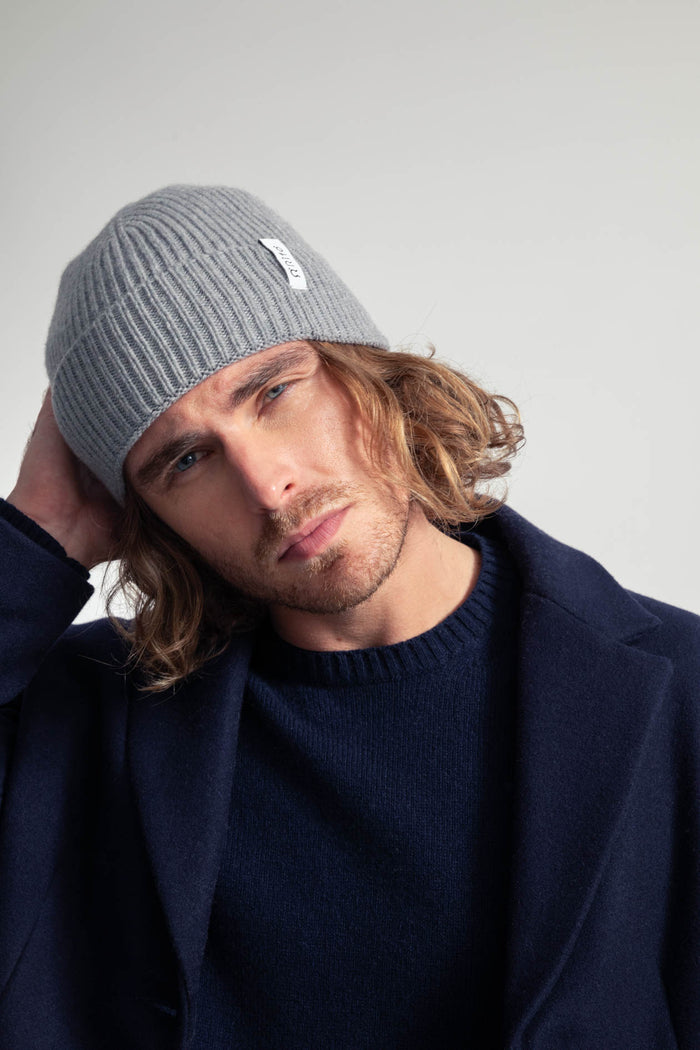 Cappello Unisex in cashmere rigenerato Marcello Rifò | M11 Shop