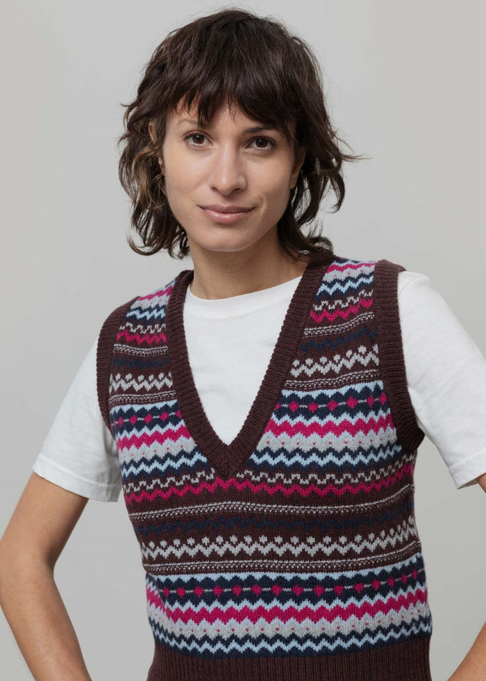Simonetta Rifò wool vest | M11 Shop