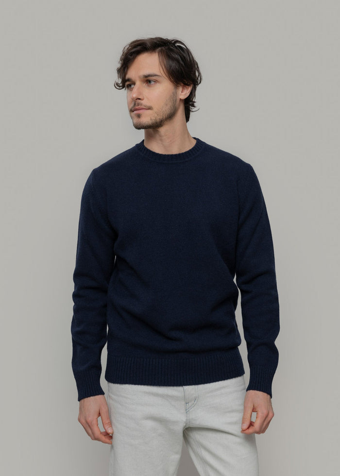 Men's recycled cashmere sweater Romeo Rifò | M11 Shop