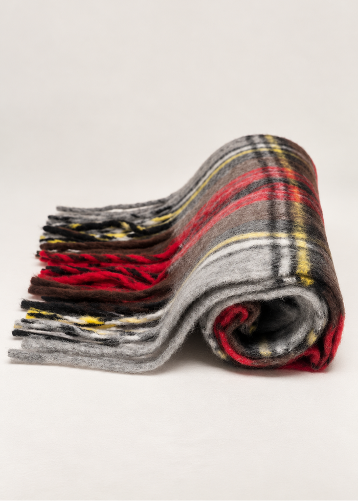 Sciarpa con frange tartan Palme - Scarves | M11 Shop