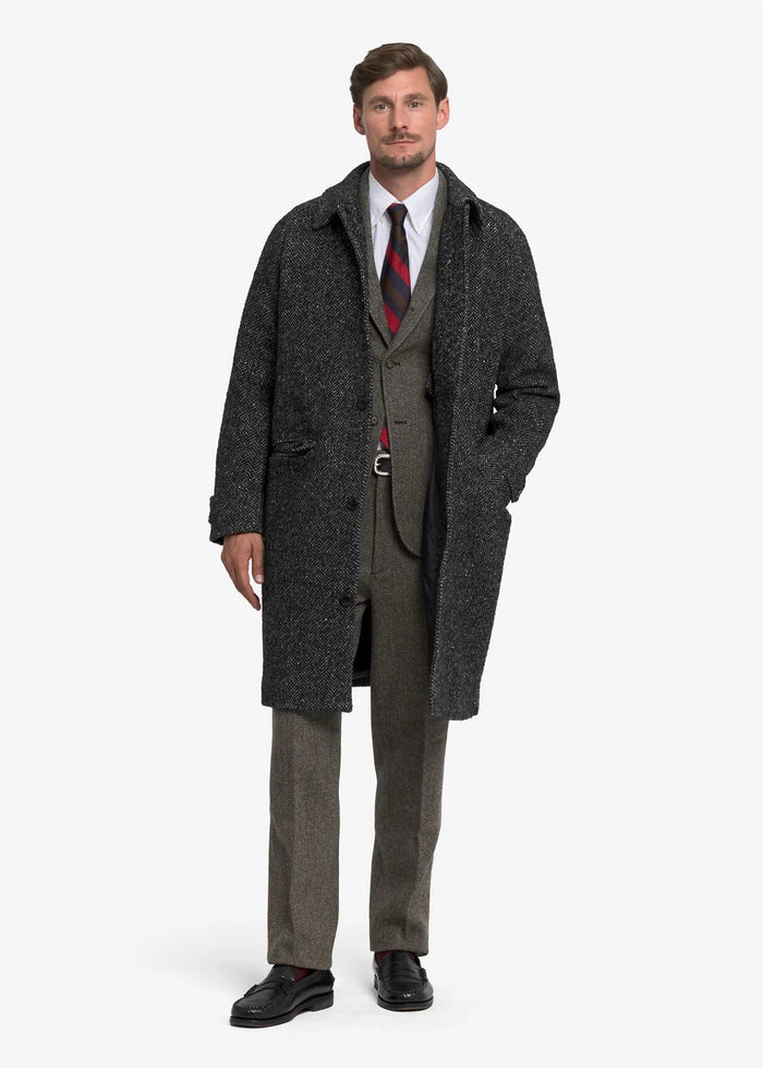 Giacca in tweed di lana e mohair Bingham Sebago | M11 Shop