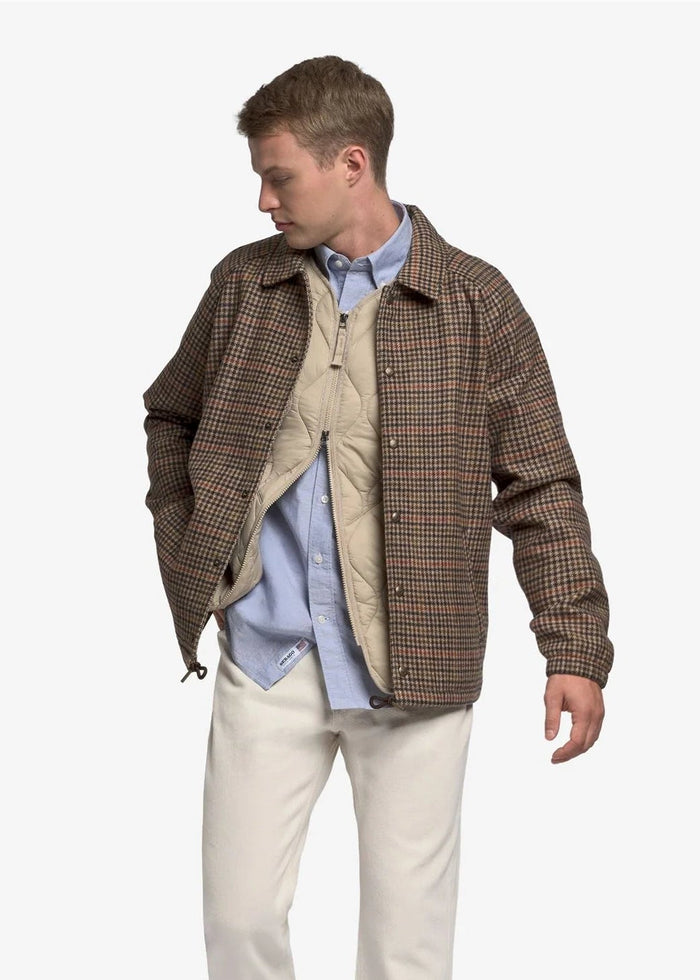 Sebago Tender Pied de Poule Wool Jacket | M11 Shop
