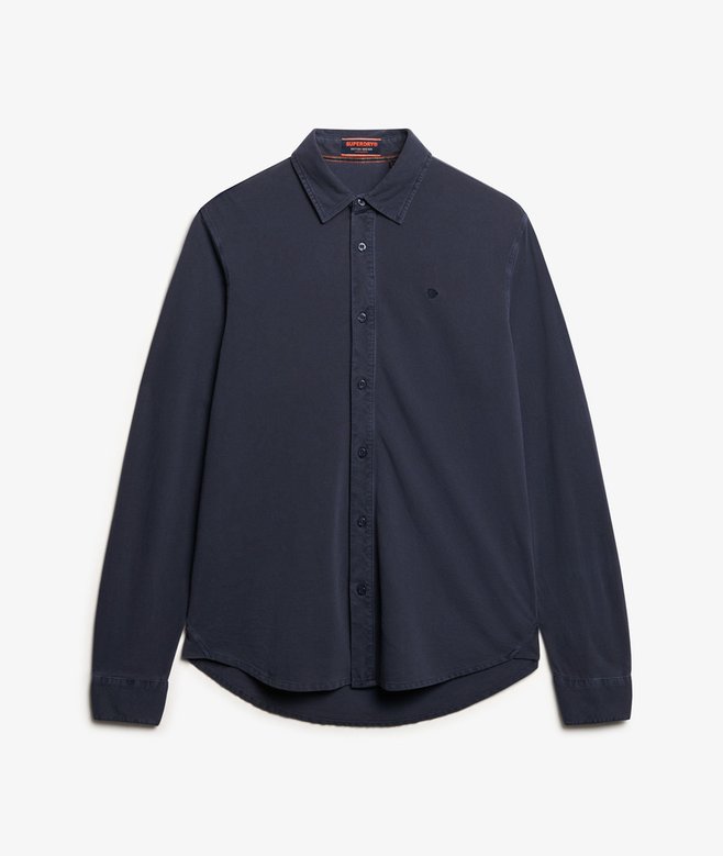 Camicia a maniche lunghe in piqué Vintage Destroy Superdry | M11 Shop