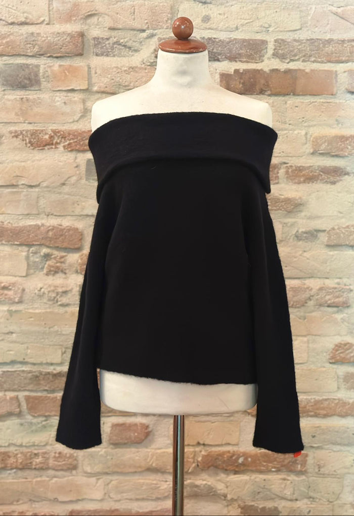 Maglione con scollo barca Felisia Tenné The Label | M11 Shop