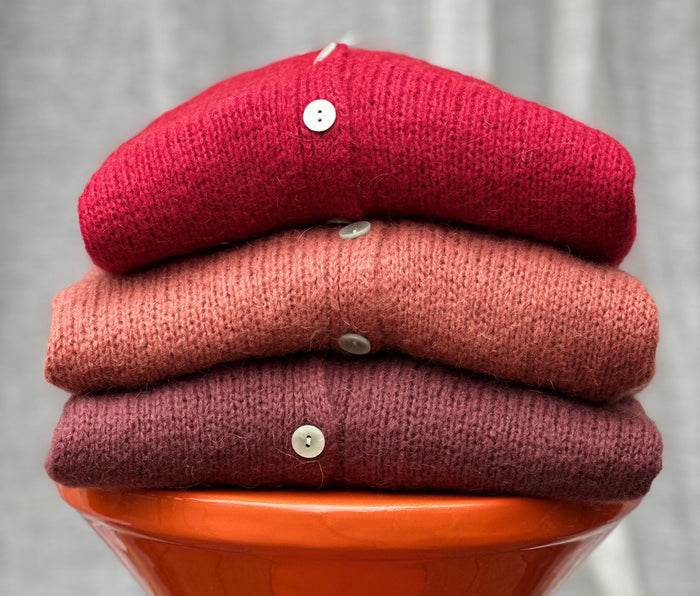 Cardigan Melinda corto con bottoni Colorine | M11 Shop