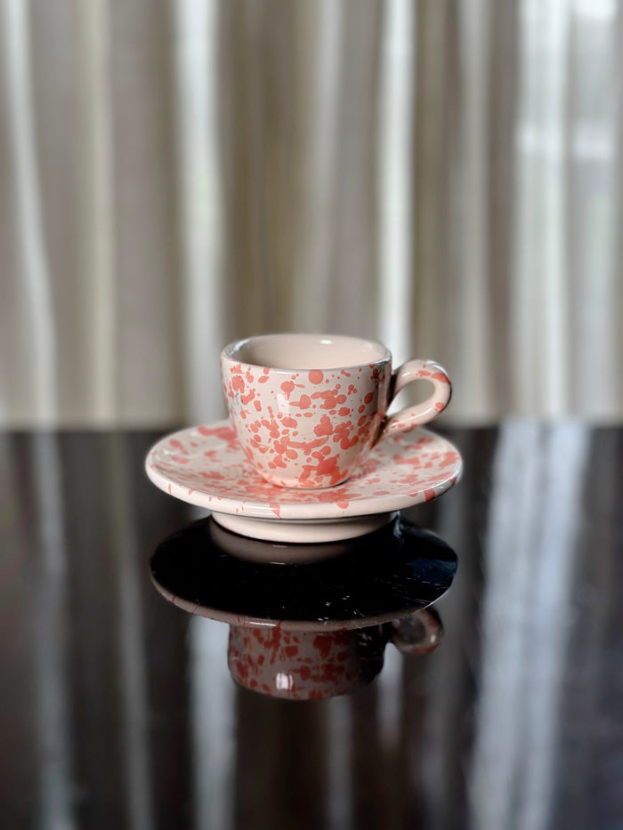 Set da Caffè Marezzato composto da tazzina e piattino Fratelli Colì | M11 Shop