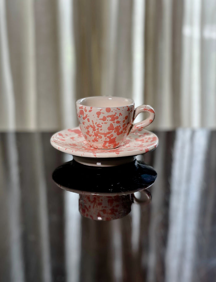 Set da Caffè Marezzato composto da tazzina e piattino Fratelli Colì - Tazze | M11 Shop