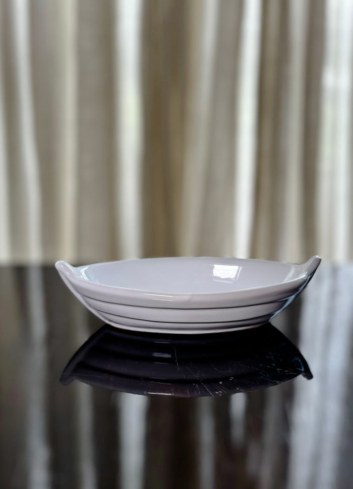 Barca in ceramica antiche terre azzurre, 15 cm Fratelli Colì | M11 Shop