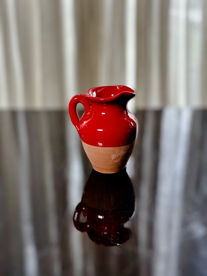 Mini Brocca in ceramica semigrezza smaltata 9 cm Fratelli Colì | M11 Shop