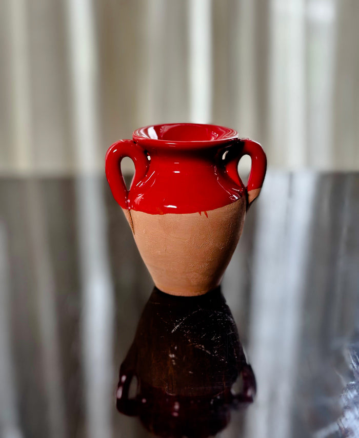 Mini Anfora in ceramica semigrezza smaltata 9 cm Fratelli Colì | M11 Shop