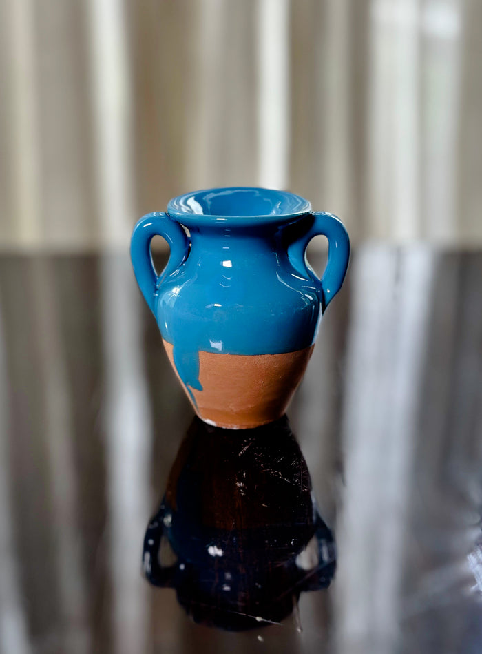 Mini Anfora in ceramica semigrezza smaltata 9 cm Fratelli Colì | M11 Shop