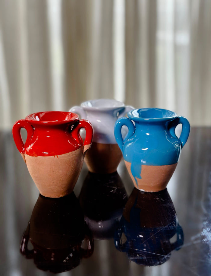 Mini Anfora in ceramica semigrezza smaltata 9 cm Fratelli Colì | M11 Shop