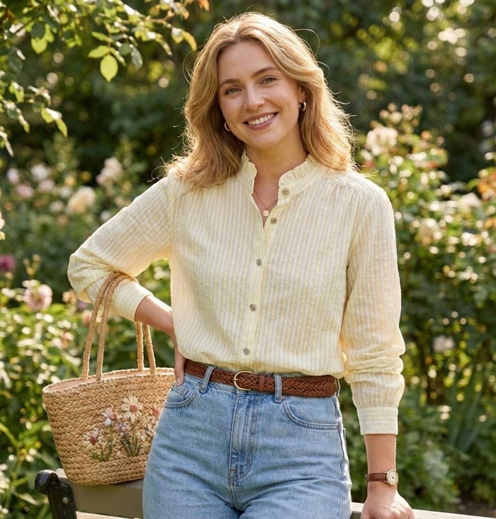 Camicia con ruches Colorine | M11 Shop