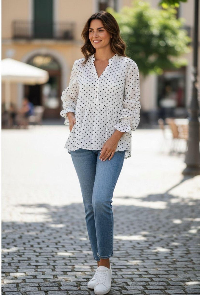 Blusa 100% cotone Colorine | M11 Shop