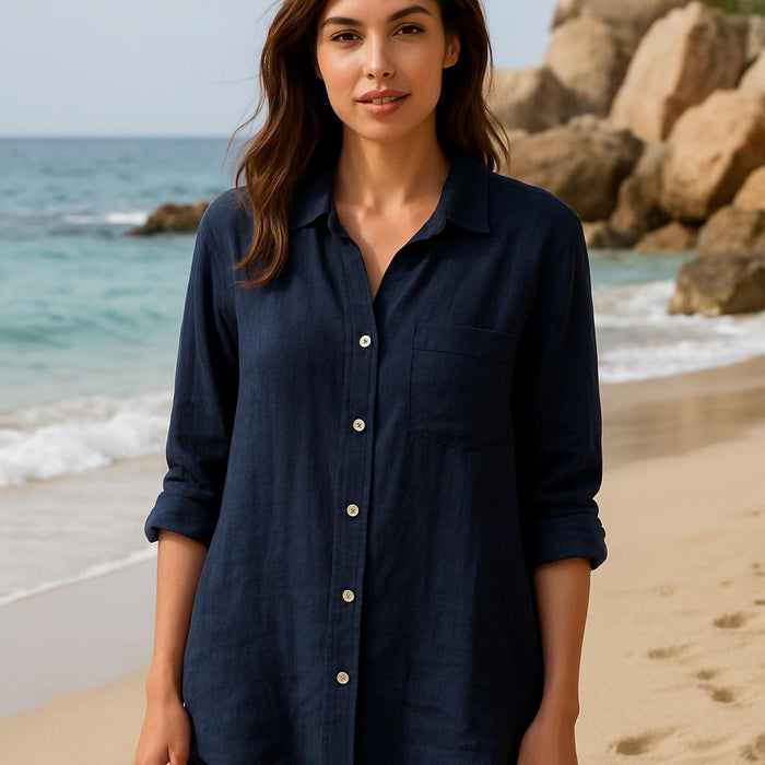 Camicia 100% lino Colorine | M11 Shop