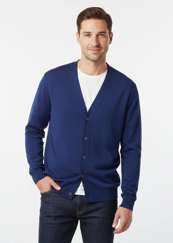 Long-sleeved cardigan 100% cotton Masq | M11 Shop
