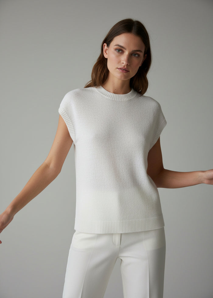 Tenné The Label Alpaca Crewneck Vest | M11 Shop