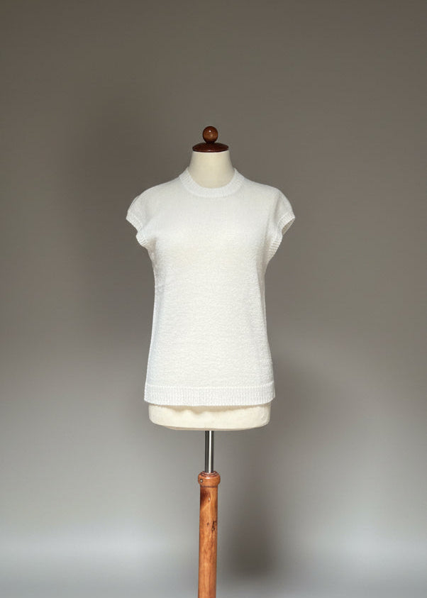 Gilet a girocollo in alpaca Tenné The Label | M11 Shop