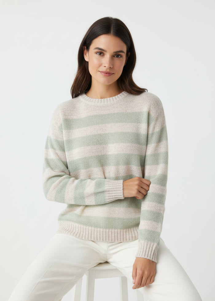 Tenné The Label alpaca crew neck jumper | M11 Shop