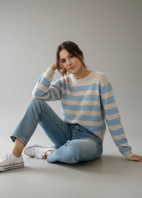 Tenné The Label Alpaca Crew Neck Sweater | M11 Shop