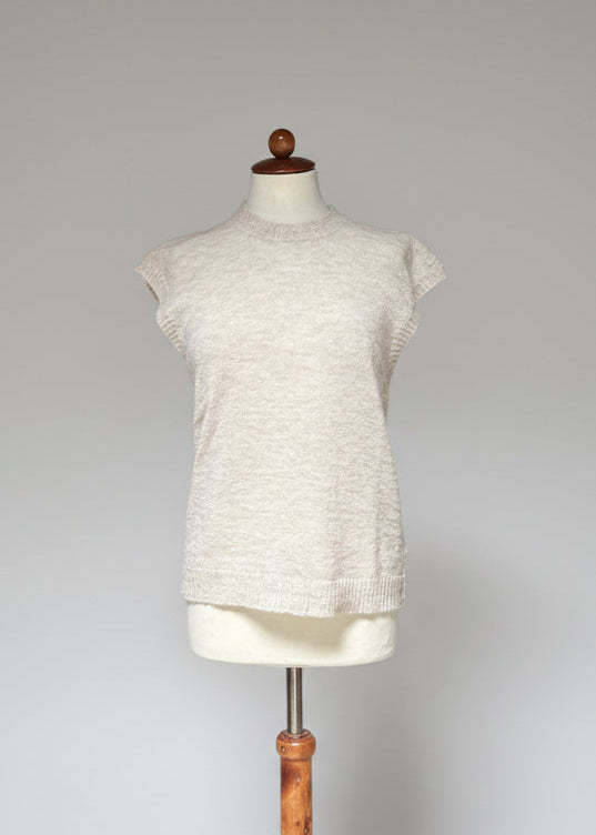 Gilet a girocollo in alpaca Tenné The Label | M11 Shop