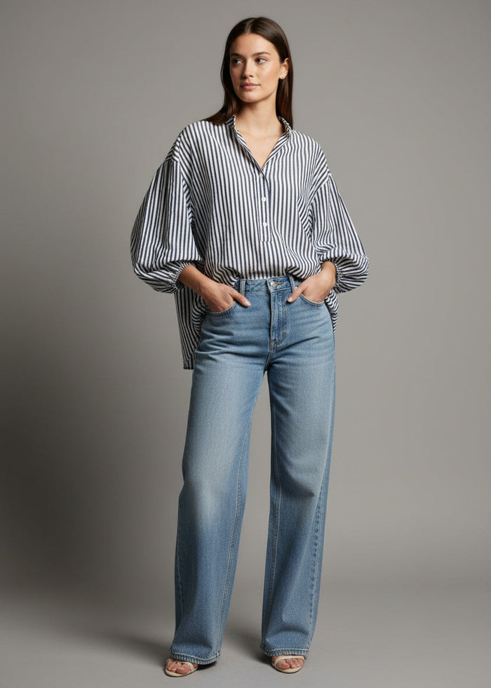 Blusa a righe verticali Colorine | M11 Shop