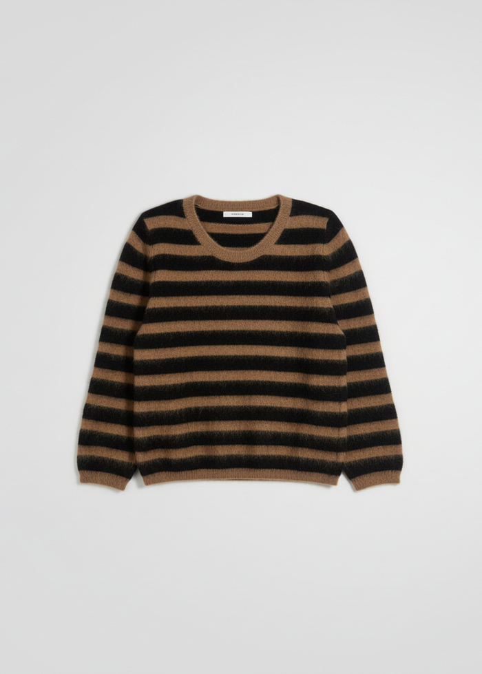 Maglione a righe in alpaca Lilly Sibinlinnebjerg | M11 Shop