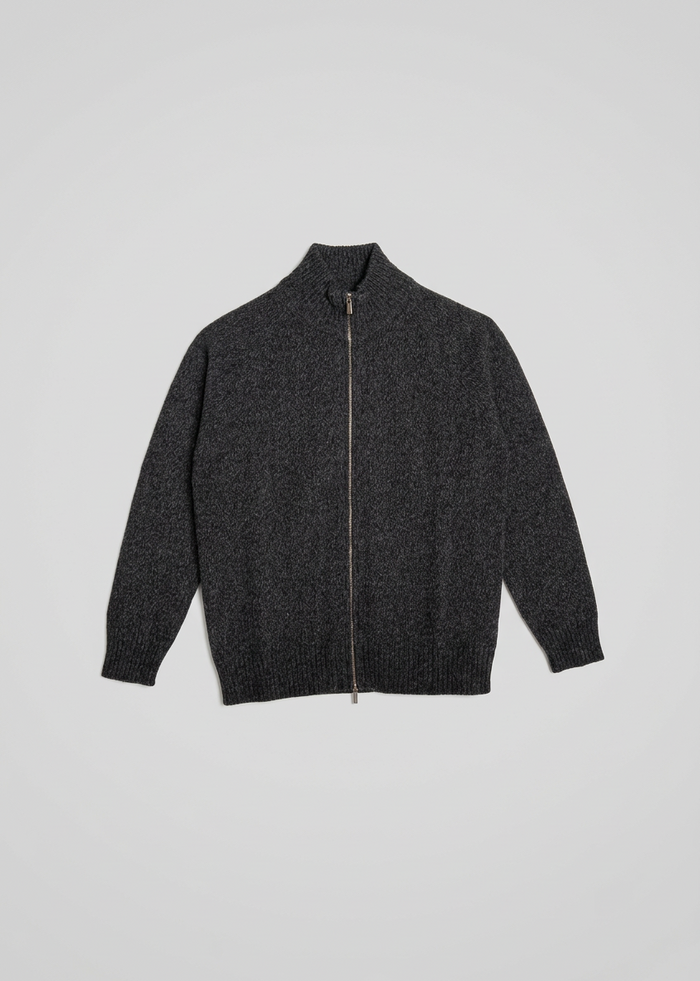 Maglione full zip 100% lana vergine The Pull - The Pull | M11 Shop