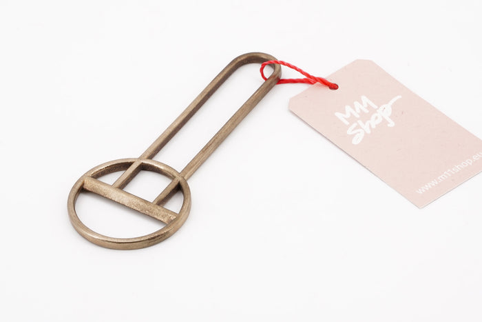 Short Oblong Crest 3 Fort Standard Brooklyn Brass Bottle Opener | M11 Shop