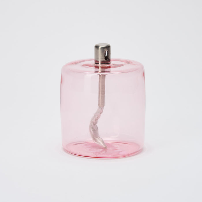 Light Pink Transparent Glass Oil Lamp M Bazar de Luxe | M11 Shop