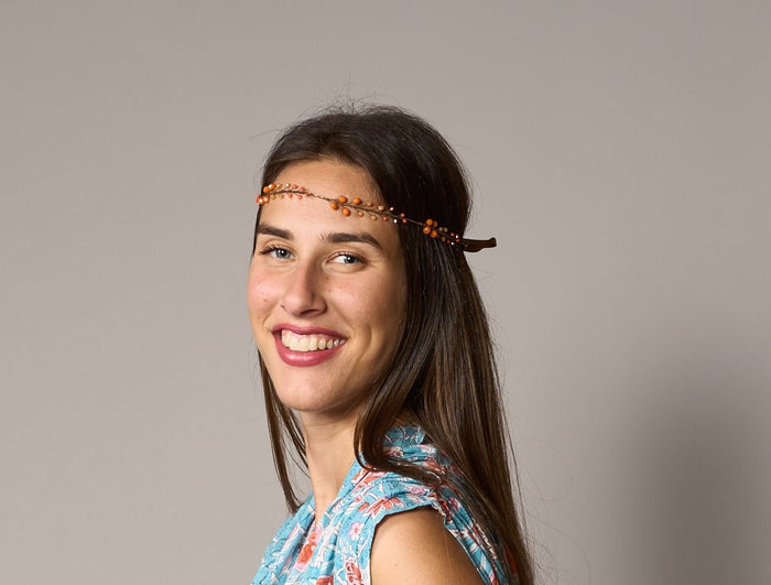 Ghirlanda-collana con perline Michelle nebo | M11 Shop