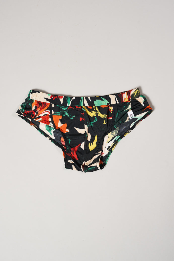 Slip vita bassa in lycra stampata M11Shop | M11 Shop