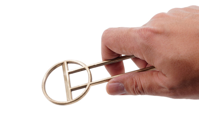 Short Oblong Crest 3 Fort Standard Brooklyn Brass Bottle Opener | M11 Shop