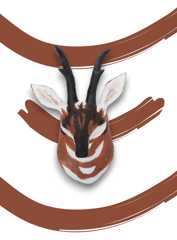 Scultura in cartapesta Antilopecapra Abigail Brown | M11 Shop