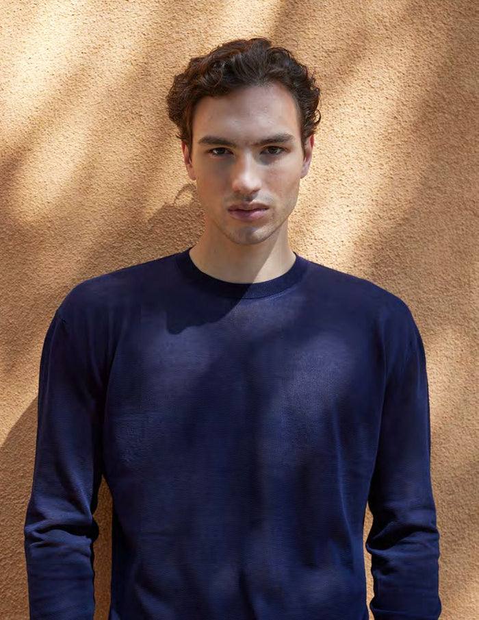 100% Cotton Masq Long Sleeve Crewneck | M11 Shop