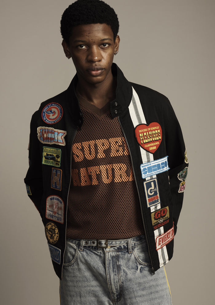 Magdalene Deus Ex Machina Oversized Mesh T-Shirt | M11 Shop