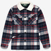 Giacca con collo sherpa Ottercreek check Sebago | M11 Shop