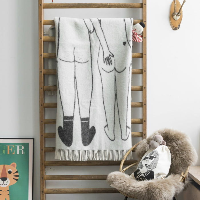 Plaid Naked couple back Helen B | M11 Shop