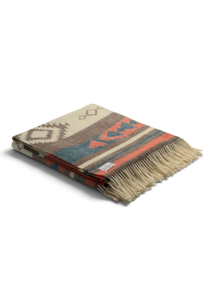 Coperta in lana con frange Sebago | M11 Shop