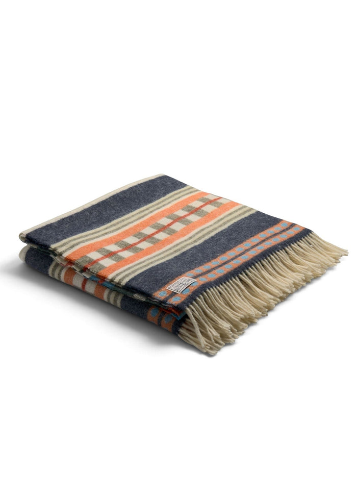 Coperta in lana con frange Sebago | M11 Shop