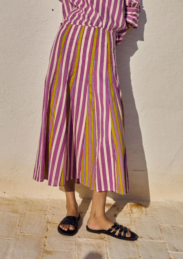 Gonna midi a trapezio Marigold Babbaki - Gonne Donna | M11 Shop